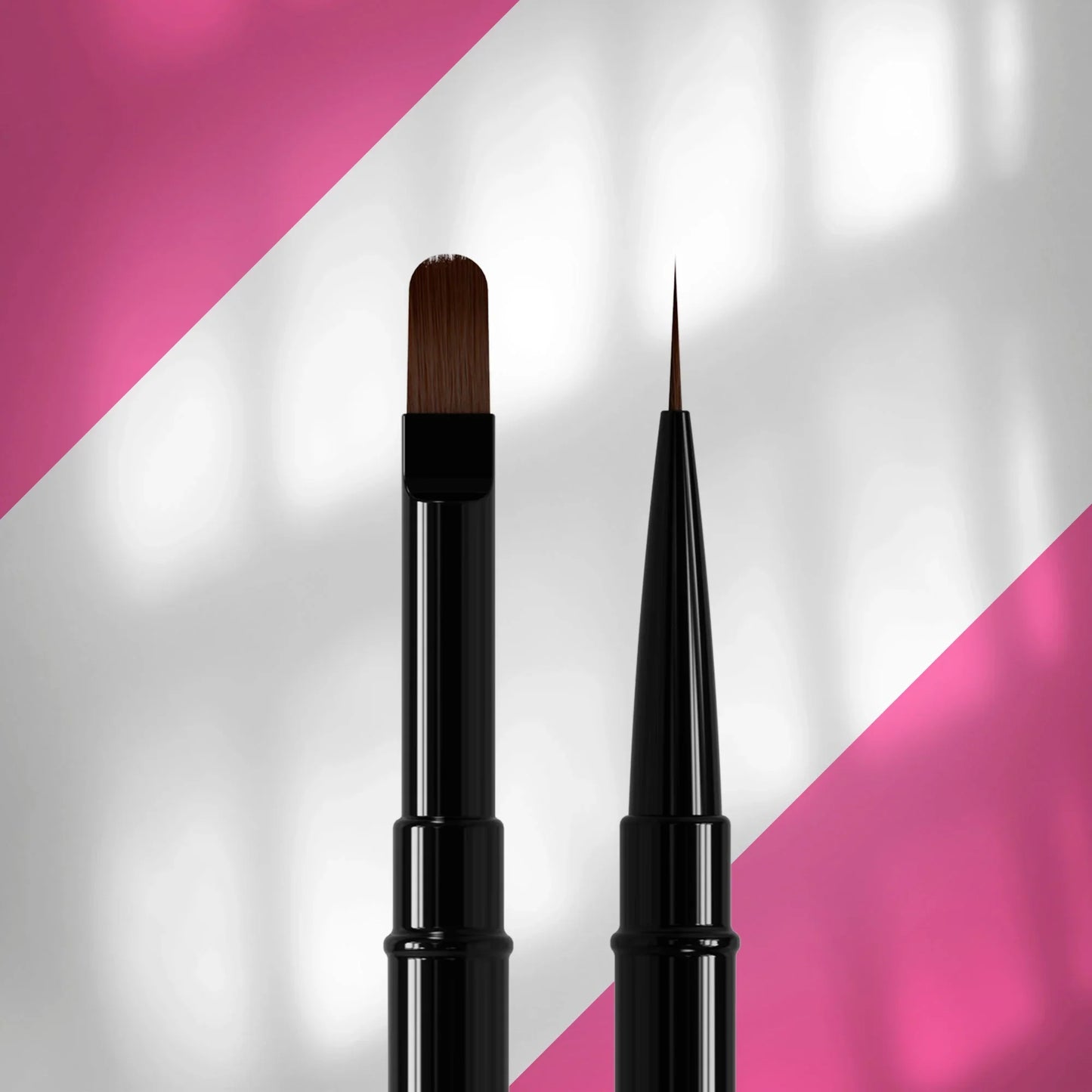 STALEKS - Double-ended brush EXPERT liner 10 mm / for gel 11mm - NBE-03/06