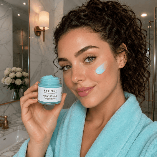SYDONI AQUA BOMB HYDRATING GEL CREAM – Deep Hydration for Plump, Radiant Skin 1.7 fl. oz.