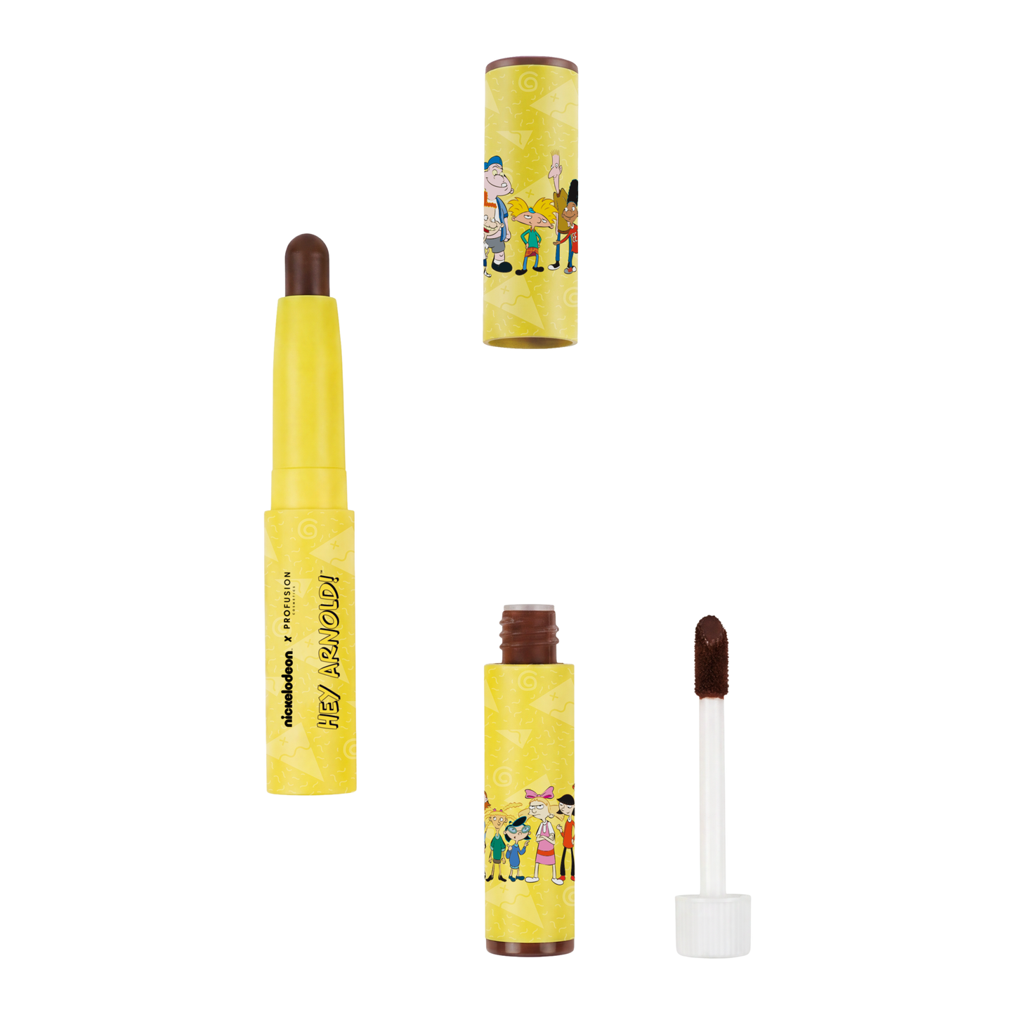 Hey Arnold! | Move It Football Head - Peel Off Lip Stain & Nourishing Lip Balm