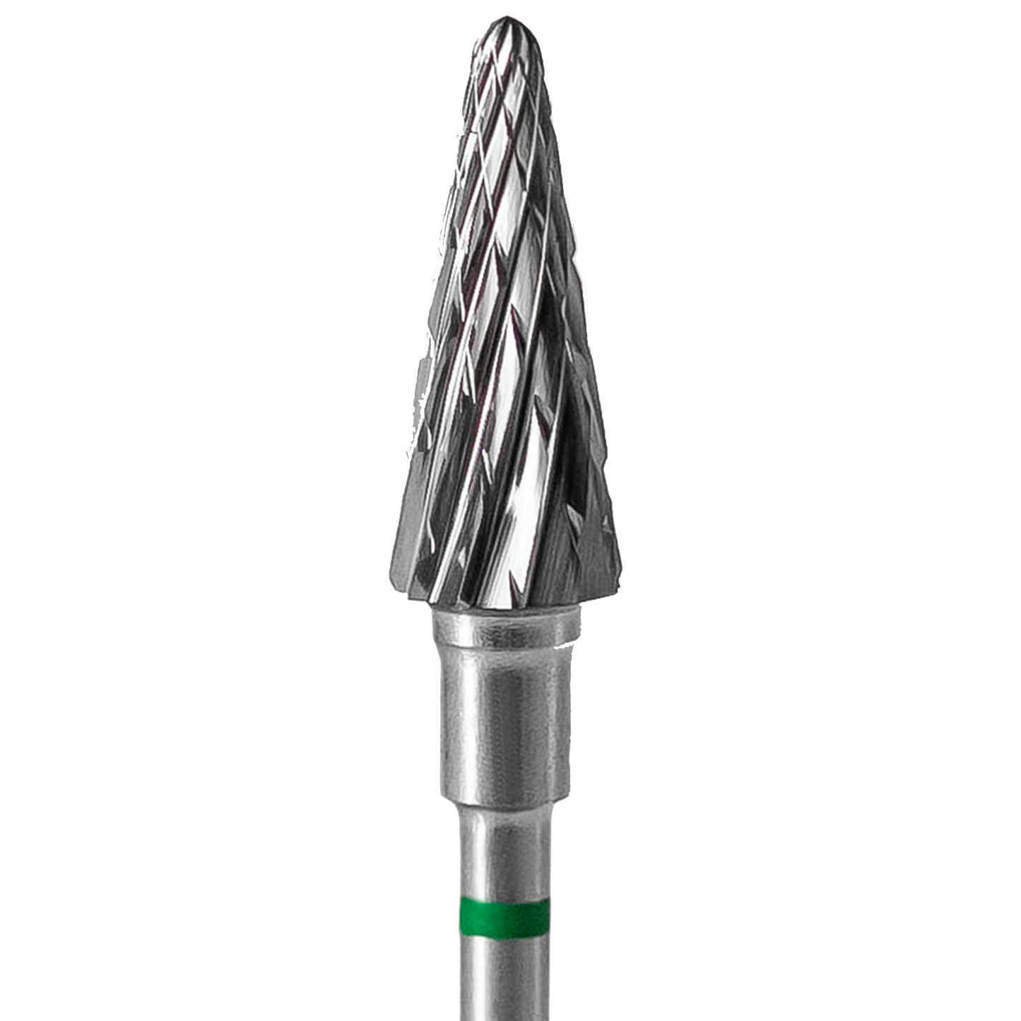CARBIDE NAIL DRILL BIT, "CONE", GREEN, HEAD DIAMETER 6/14MM (FT71G060/14) (№70) - STALEKS™