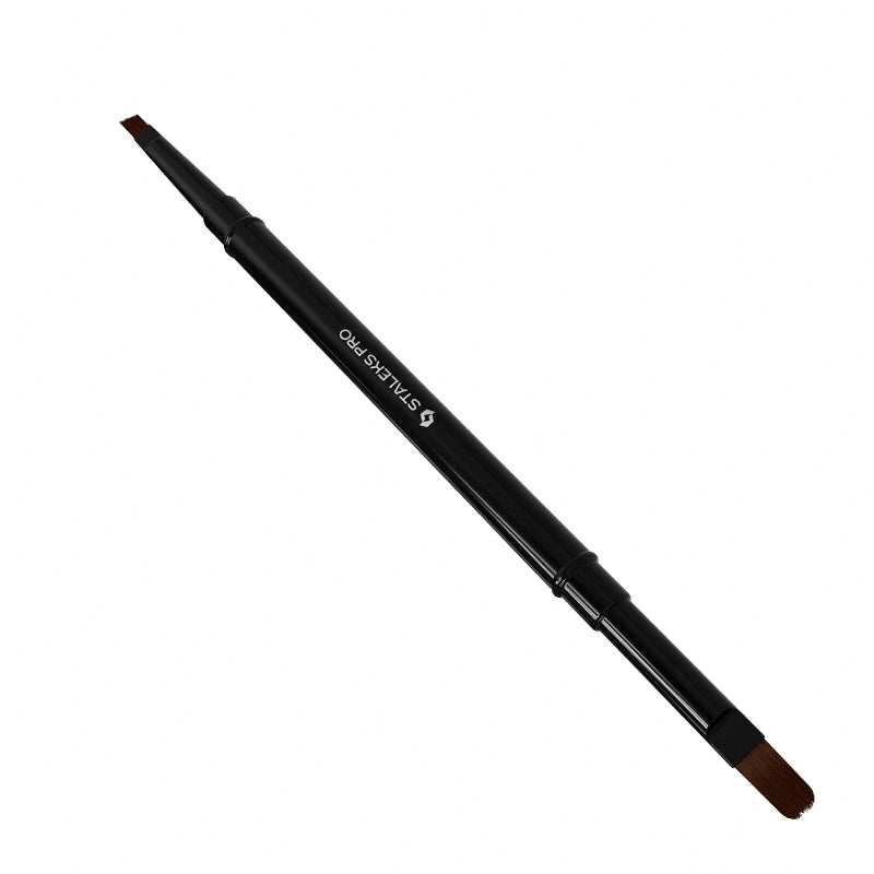 STALEKS - Double-Ended Brush Expert for Gel 11mm / for Gel 7mm - NBE-06/10