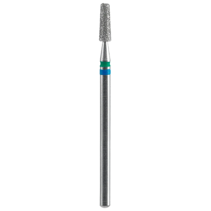 STALEKS Diamond Nail Drill Bit Duo Cone FA70BG025/8, Blue-Green, 2.5/8mm