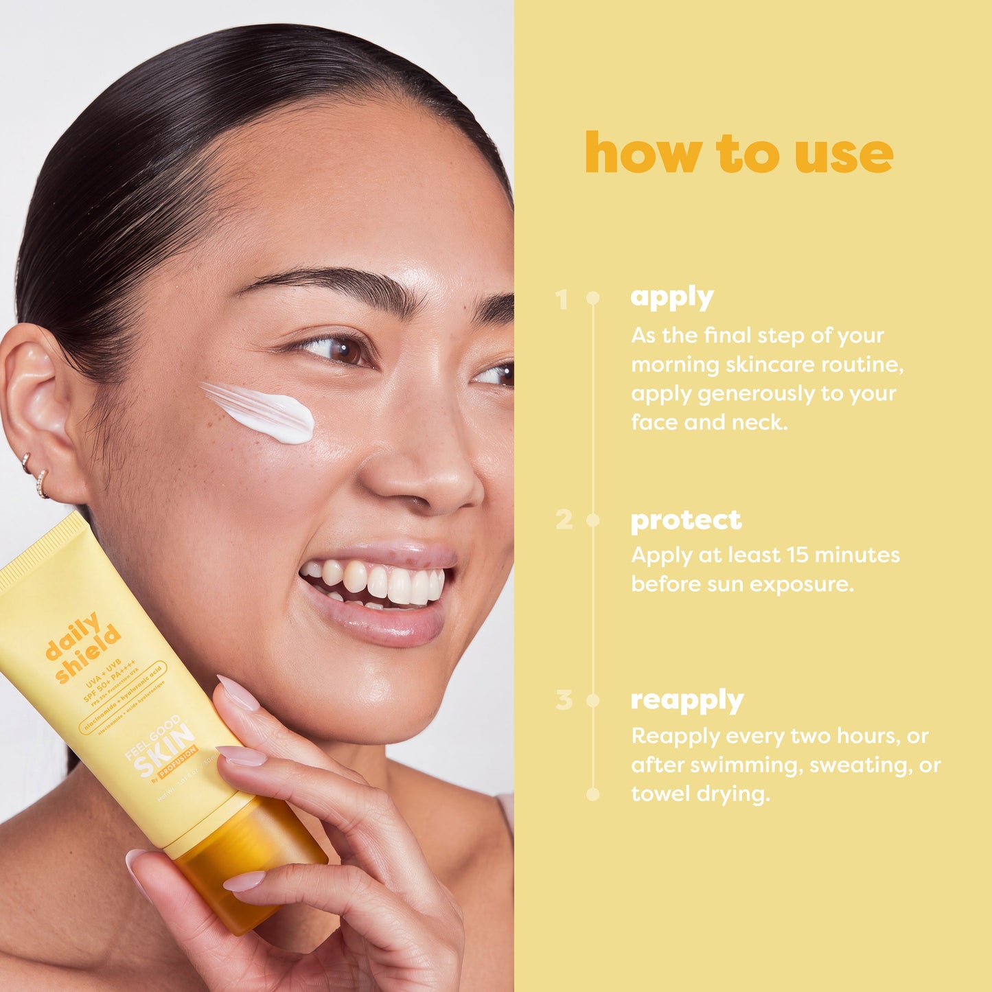 Feel Good Skin | Daily Shield UVA + UVB SPF 35+ PA ++++ Sunscreen