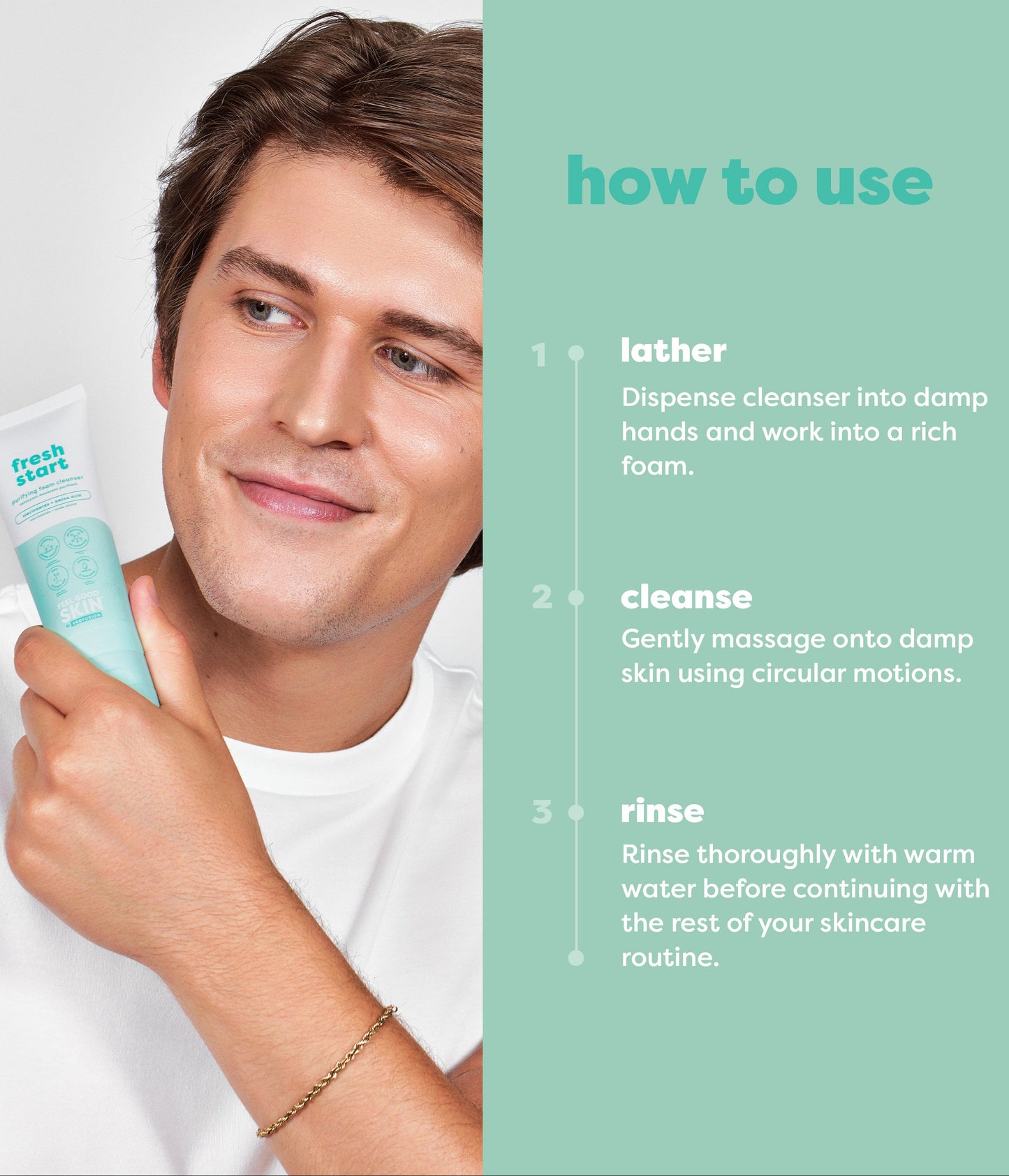 Feel Good Skin | Fresh Start Purifying Concentrated Foam Cleanser
