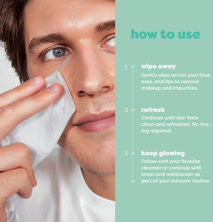 Feel Good Skin | Gentle Cleanse Makeup Remove Facial Wipes - 50 count