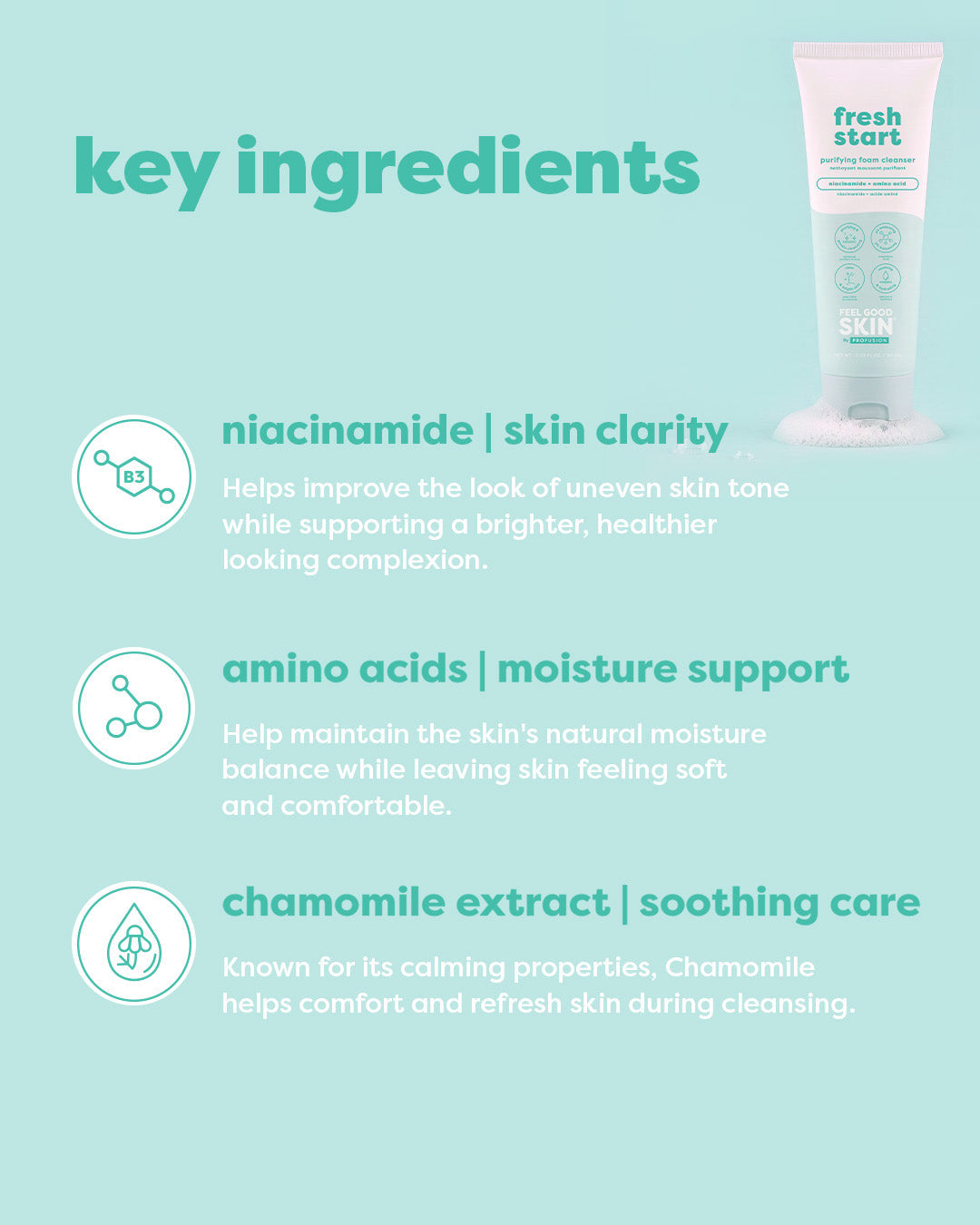 Feel Good Skin | Fresh Start Purifying Concentrated Foam Cleanser