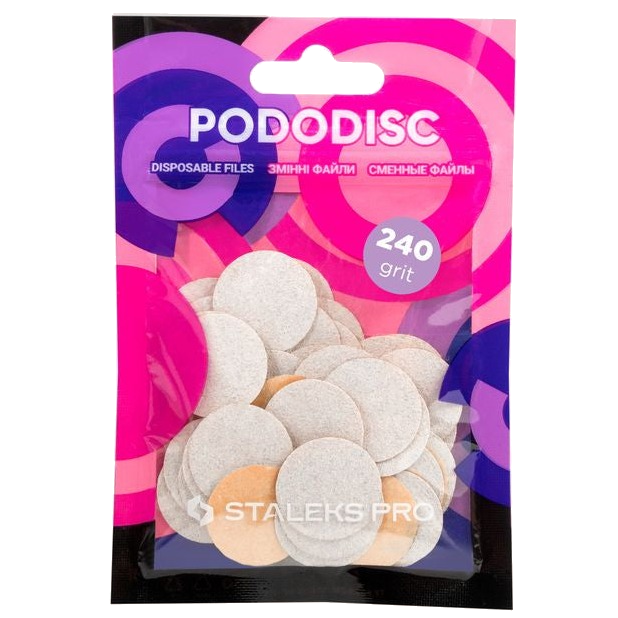 Staleks - Refill Pads for Pedicure Disk PRO M (50pcs) PDF-20