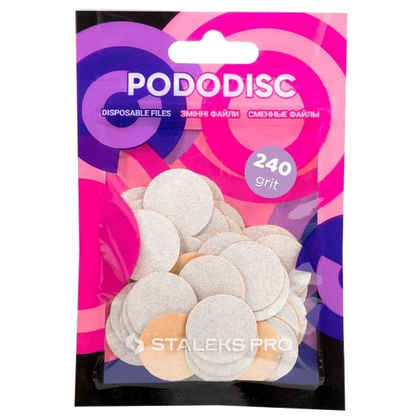 Staleks - Refill Pads for Pedicure Disk PRO M (50pcs) PDF-20