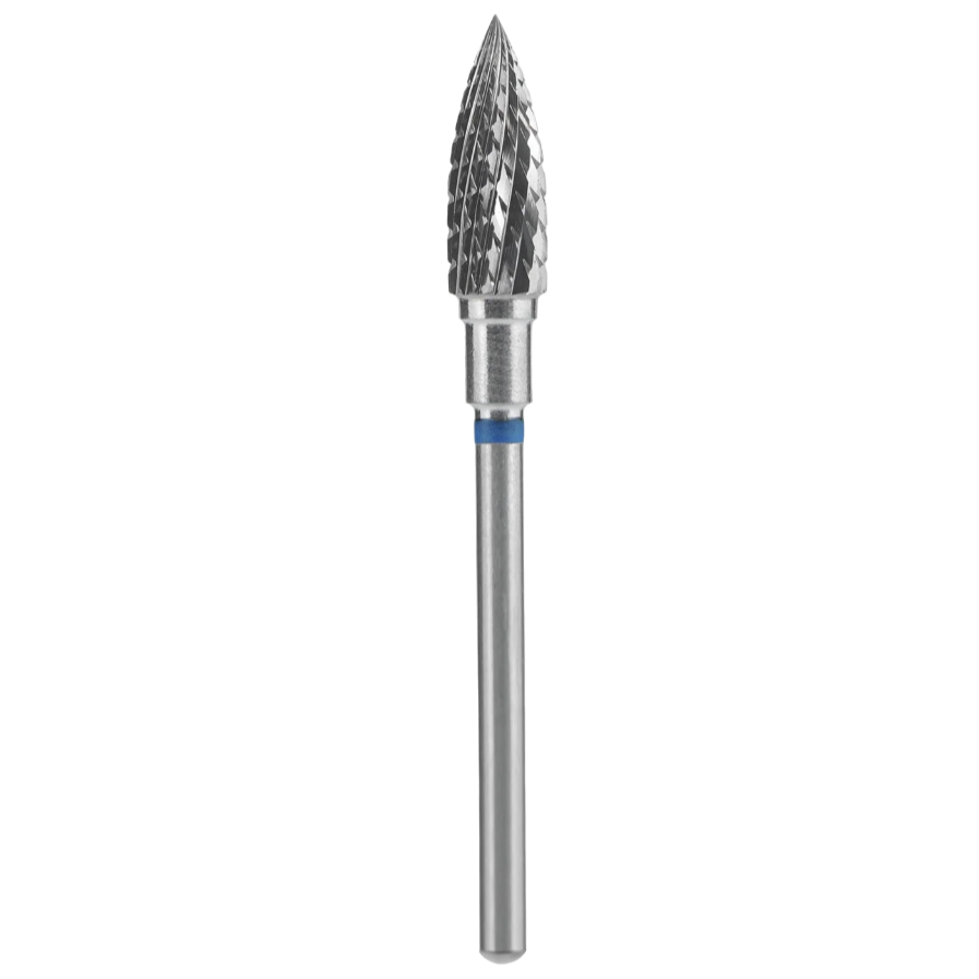 CARBIDE NAIL DRILL BIT, "Cone", BLUE, HEAD DIAMETER 5/13,5MM (FT10B050/13.5) (#210) -STALEKS™