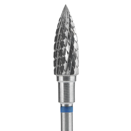 CARBIDE NAIL DRILL BIT, "Cone", BLUE, HEAD DIAMETER 5/13,5MM (FT10B050/13.5) (#210) -STALEKS™