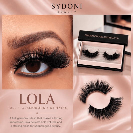 SYDONI "LOLA" LUXURY MINK LASHES - Full, Glamorous, Striking