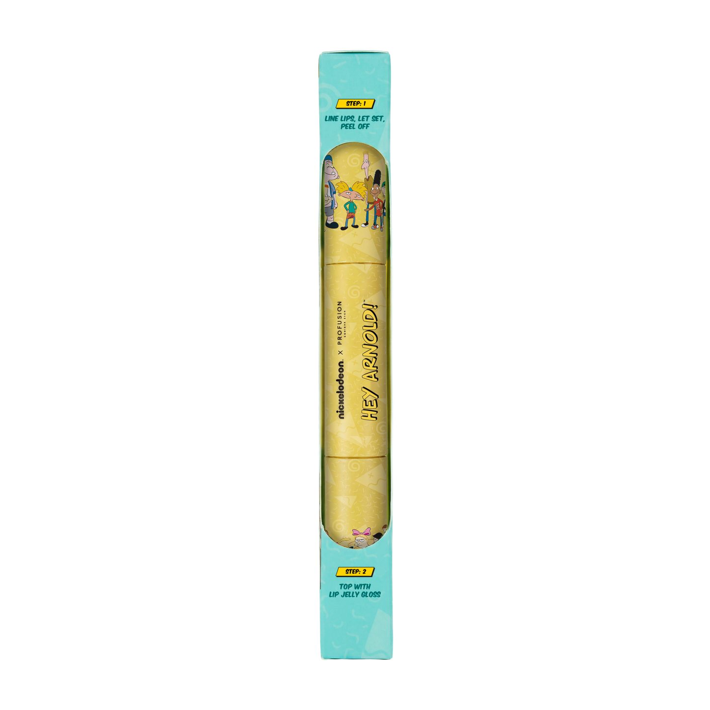 Hey Arnold! | Move It Football Head - Peel Off Lip Stain & Nourishing Lip Balm
