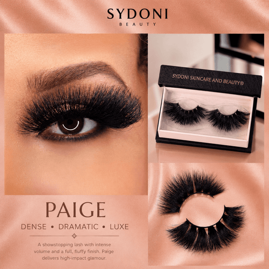 SYDONI "PAIGE" LUXURY MINK LASHES - Dense, Dramatic, Luxe