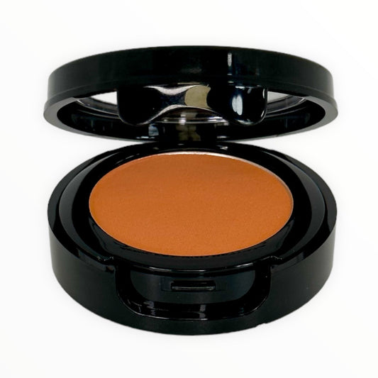 SYDONI PUMPKIN POWDER BLUSH – Warm Orange, Buildable, Blendable, Flattering on All Skin Tones .5g/1oz.