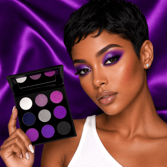 REIGN Eyeshadow Palette – Purple Matte & Shimmer Shades