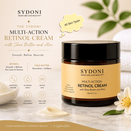 SYDONI MULTI-ACTION RETINOL CREAM - Renew, Smooth, Glow