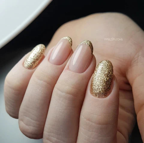Luxio - Glitter Gold Gel Polish, 15ml