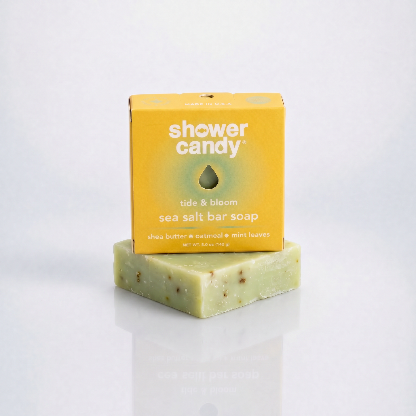 Tide & Bloom Sea Salt Body Wash Bar | Shower Candy