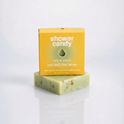 Tide & Bloom Sea Salt Body Wash Bar | Shower Candy