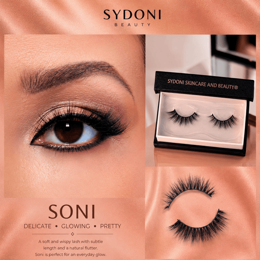 SYDONI "SONI" LUXURY MINK LASHES - Delicate, Glowing, Pretty