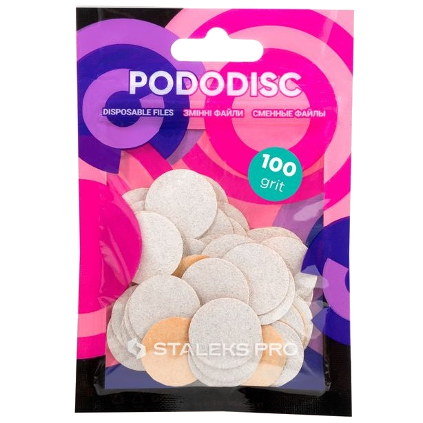 Staleks - Refill Pads for Pedicure Disk PRO M (50pcs) PDF-20