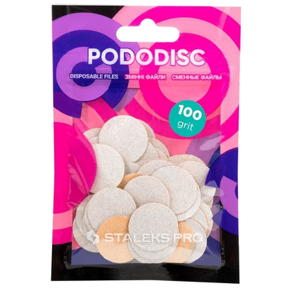 Staleks - Refill Pads for Pedicure Disk PRO M (50pcs) PDF-20