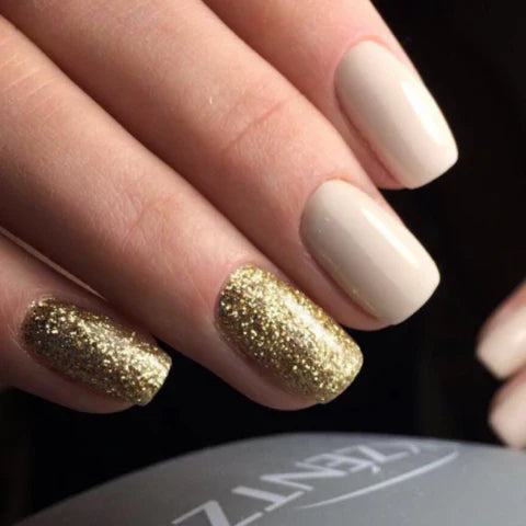 Luxio - Glitter Gold Gel Polish, 15ml