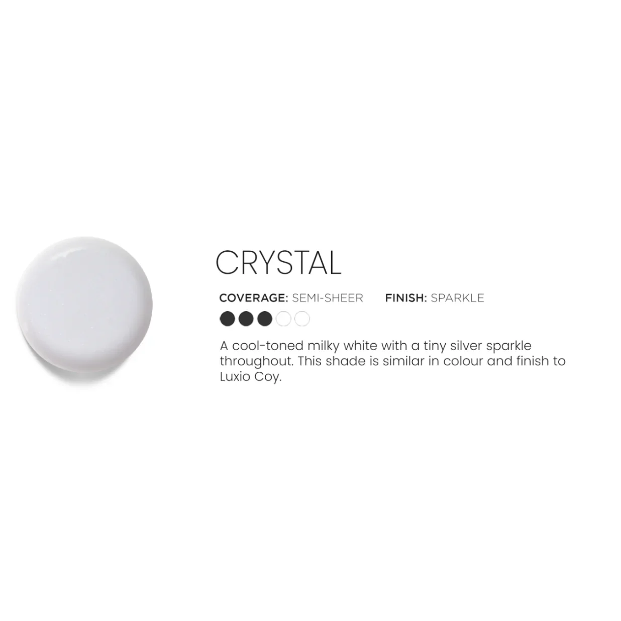 Luxio - Crystal Gel Polish, 15ml