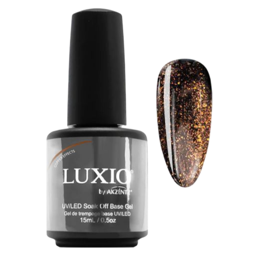 Luxio - Effects Copper Shimmer Top Gel, 15ml