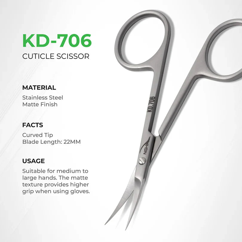 Nghia - KD-706 Cuticle Scissors