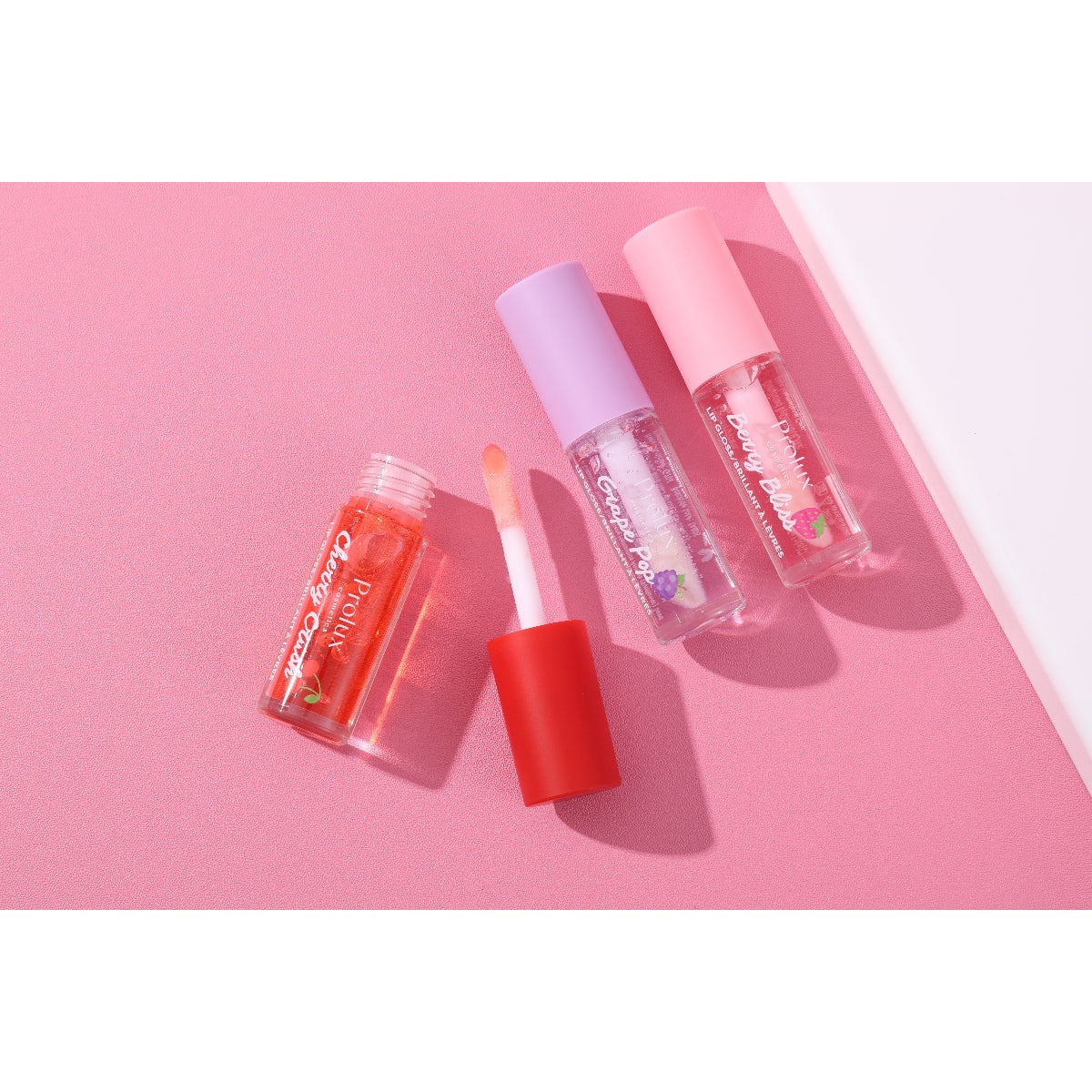 Fruity Crush Trio: 3PC Lip Gloss Trio