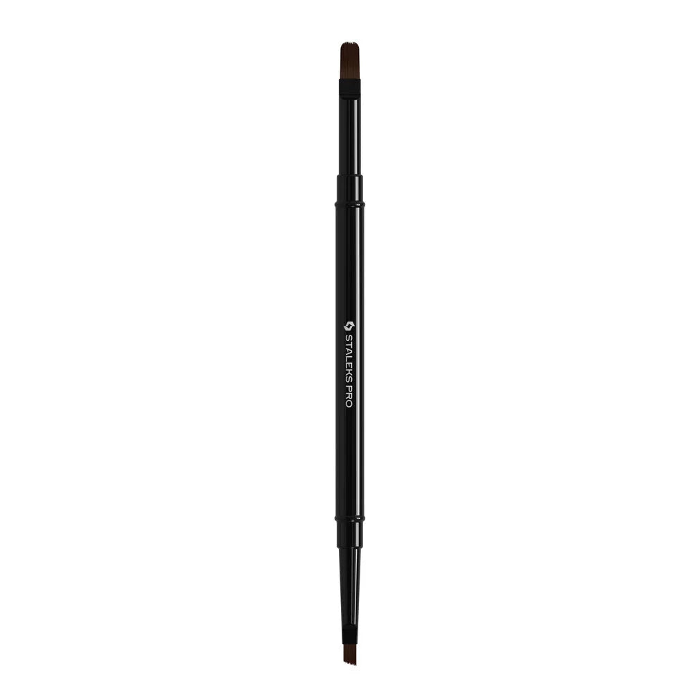 STALEKS - Double-Ended Brush Expert for Gel 11mm / for Gel 7mm - NBE-06/10
